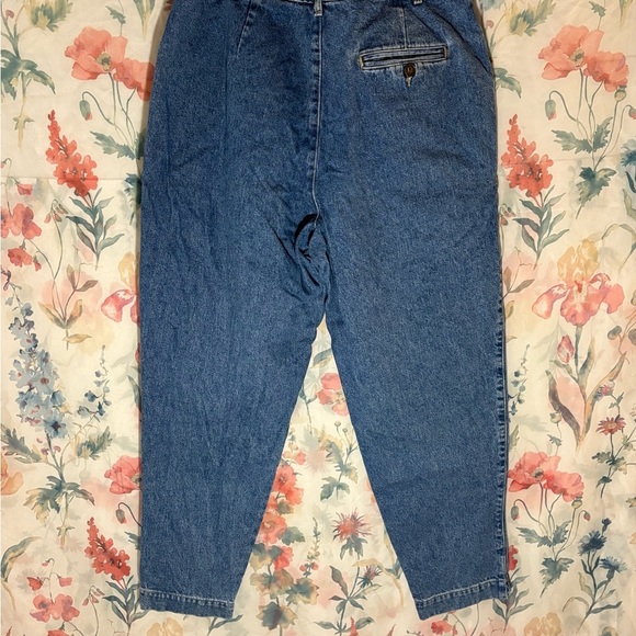 Vintage Dockers Women's High Rise Jeans - Blue - Picture 6 of 11